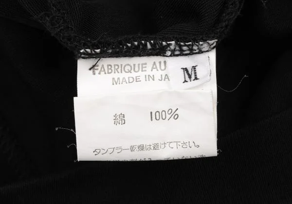 Yohji Yamamoto FEMME Side Tag Design T-shirt K-147240_012