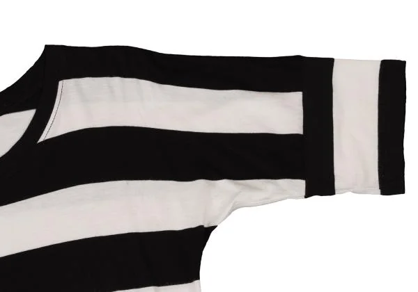 ドリスヴァンノッテンDRIES VAN NOTEN 袖切替ボーダーTシャツ