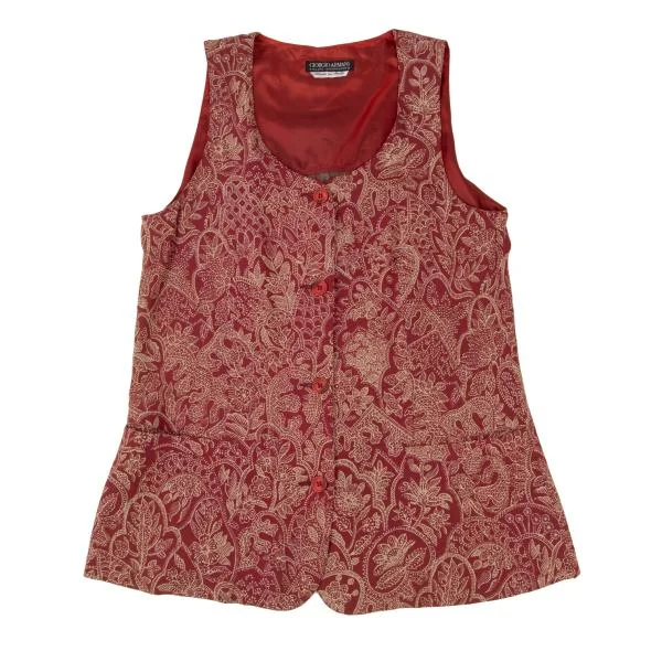 GIORGIO ARMANI Botanical Pattern Vest K-147328_002