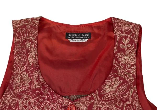 GIORGIO ARMANI Botanical Pattern Vest K-147328_004