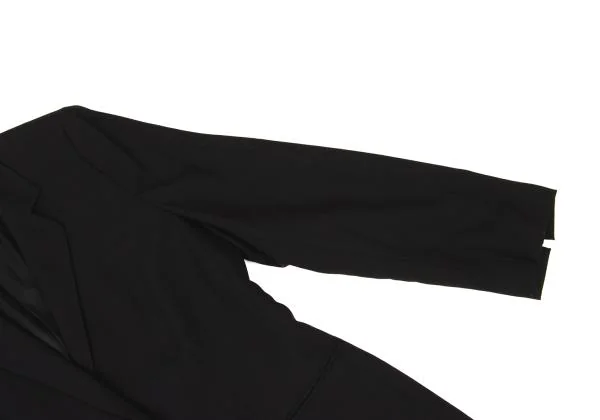 ジョルジオ アルマーニGIORGIO ARMANI ウール包み1Bジャケット 黒38 K-147331_004