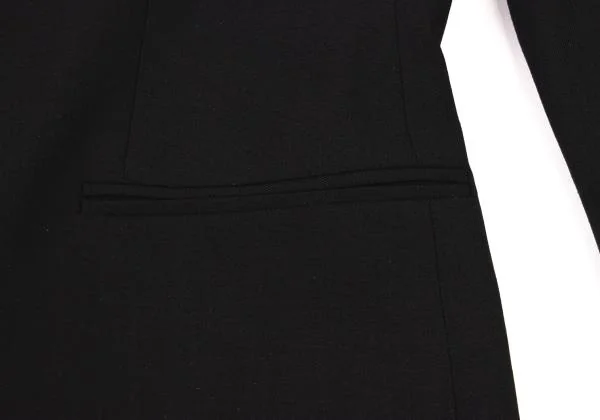 ジョルジオ アルマーニGIORGIO ARMANI ウール包み1Bジャケット 黒38 K-147331_008