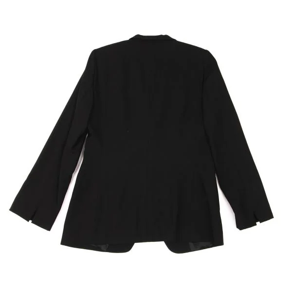 ジョルジオ アルマーニGIORGIO ARMANI ウール包み1Bジャケット 黒38 K-147331_010