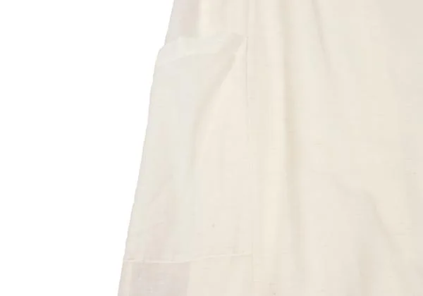 Plantation Patch Design Layered Sleeveless Dress K-147371_008