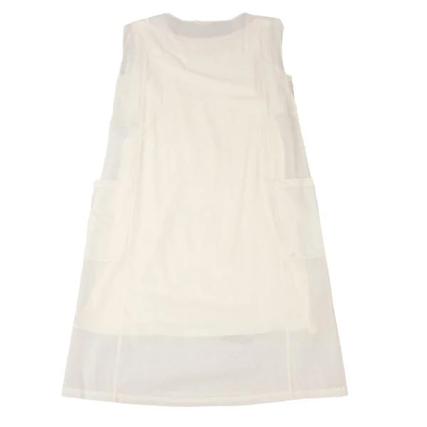 Plantation Patch Design Layered Sleeveless Dress K-147371_012