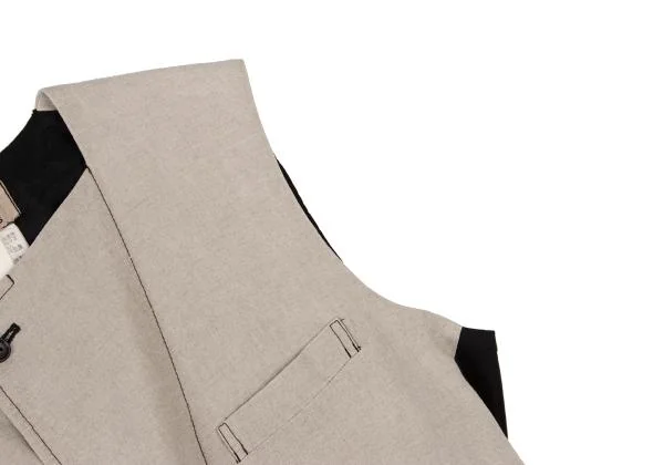 tricot COMME des GARCONS Different Materials Switching Vest K-147379_007