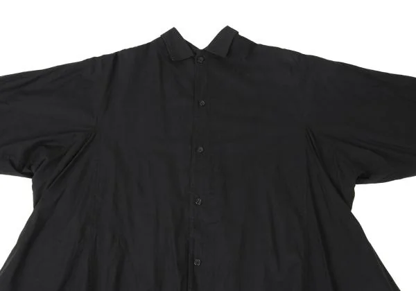 Y's Cutting Design Big Silhouette Shirt Dress K-147388_003