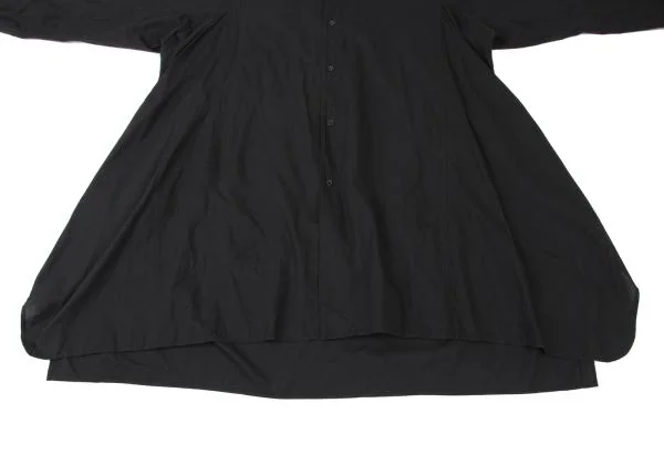 Y's Cutting Design Big Silhouette Shirt Dress K-147388_011