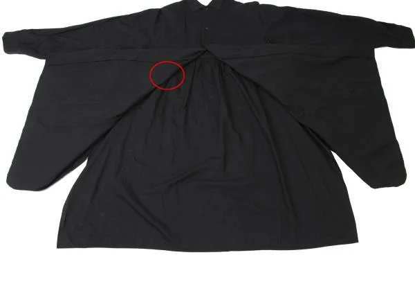 Y's Cutting Design Big Silhouette Shirt Dress K-147388_012