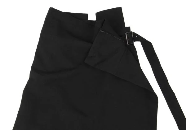 【希少】 Yohji Yamamoto 変形サルエルパンツ ブラック Yohji Yamamoto ヨウジヤマモト S'YTE UM-P44-076 Cotton Twill