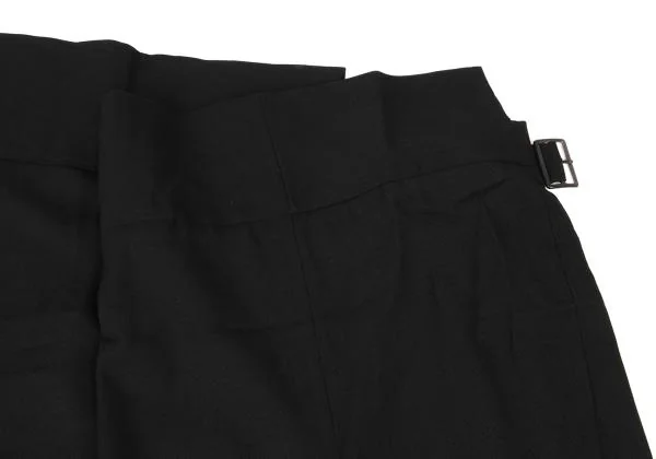 REGULATION yohji yamamoto Old Gaba Half Wrap Dropped Crotch Pants K-147391_009