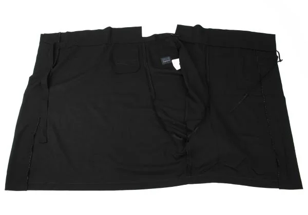 REGULATION yohji yamamoto Old Gaba Half Wrap Dropped Crotch Pants K-147391_012