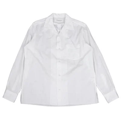 Y's for men Stamped Open Collar Shirt