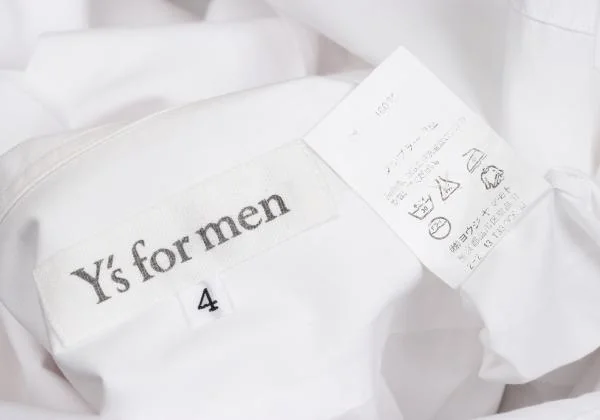 Y's for men Switching Open Collar Shirt K-147429_018
