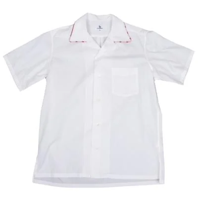 Y's for men Piping Open Collar Short Sleeve Shirt