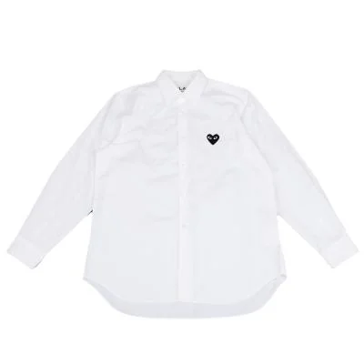 PLAY COMME des GARCONS Heart Patch Long Sleeve Shirt