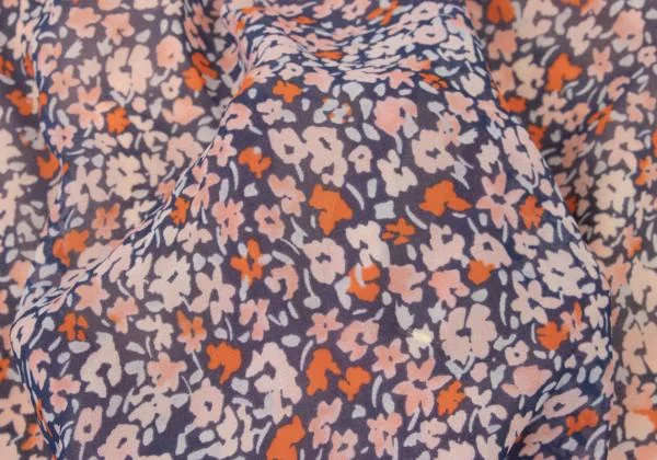 BCBGeneration Floral Printed See-through Sleeveless Dress K-147436_013