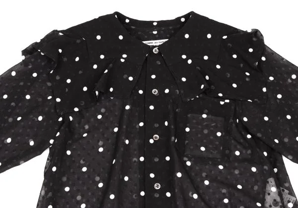 コムコム コムデギャルソンCOMME des GARCONS シースルードット