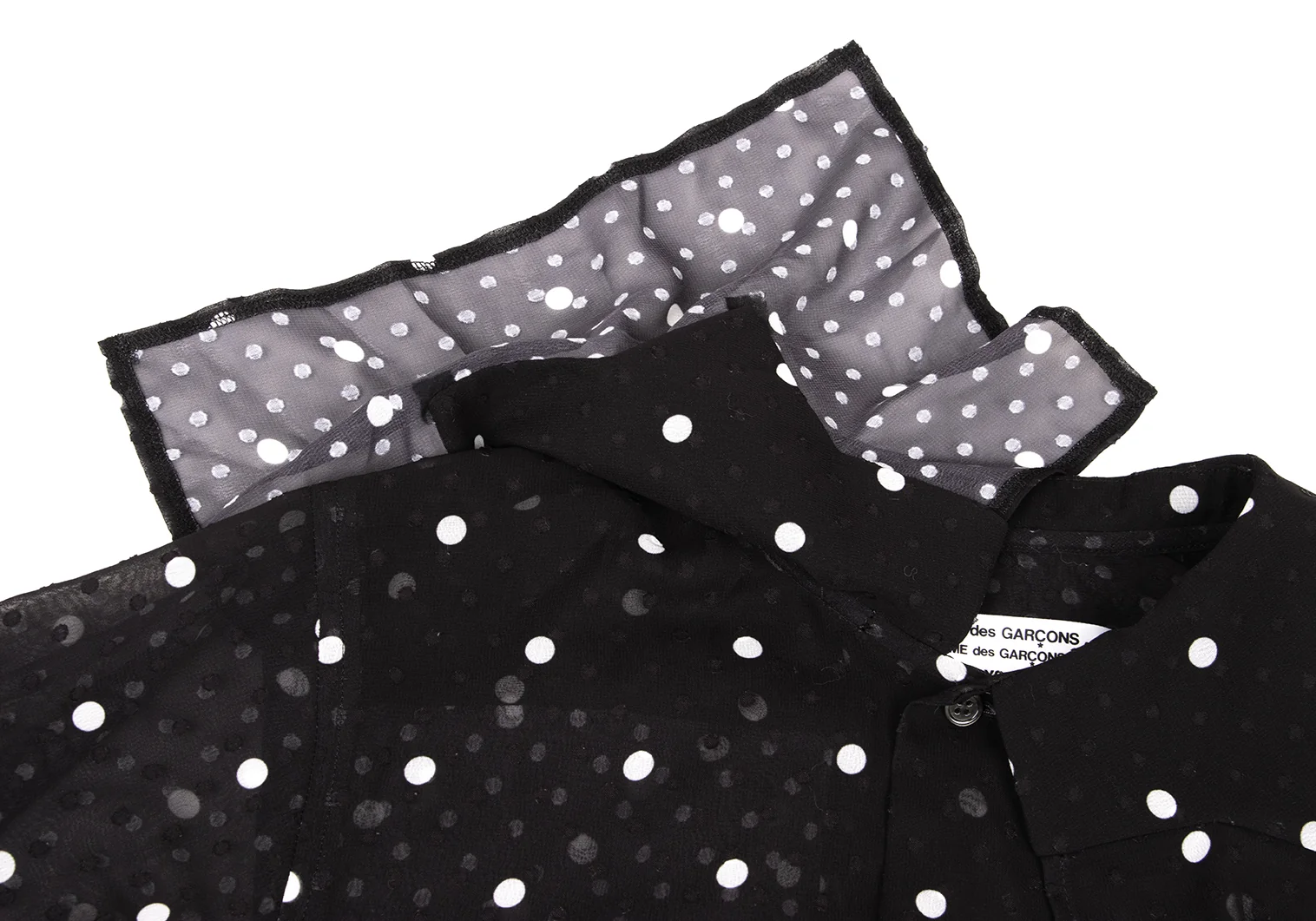 限定値下げ新品・未使用COMME des GARCONS シースルー コムコム コムコム コムデギャルソンCOMME des GARCONS シースルードット