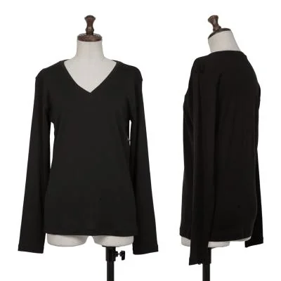 agnes b. Cotton V Neck T Shirt