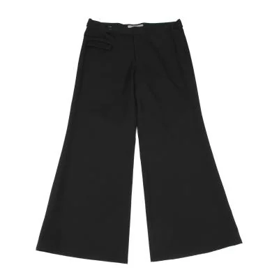Yohji Yamamoto NOIR Wool Gaba Flare Pants