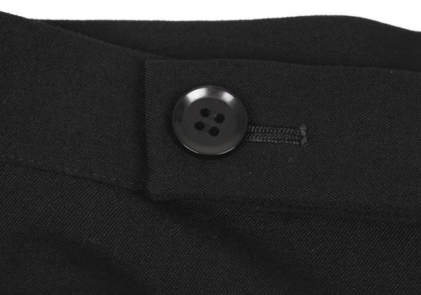 Yohji Yamamoto NOIR Wool Gaba Flare Pants K-147488_003