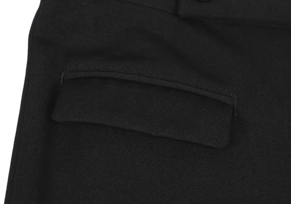 Yohji Yamamoto NOIR Wool Gaba Flare Pants K-147488_004
