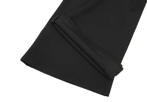 Yohji Yamamoto +noir 黒 オーバースカート付きパンツ ヨウジヤマモト ノアールYohji Yamamoto NOIR ウールギャバ