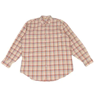Papas Check Cotton Long Sleeves Shirt