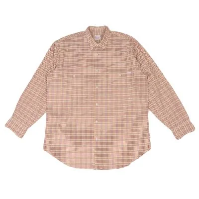 Papas Check Cotton Long Sleeves Shirt