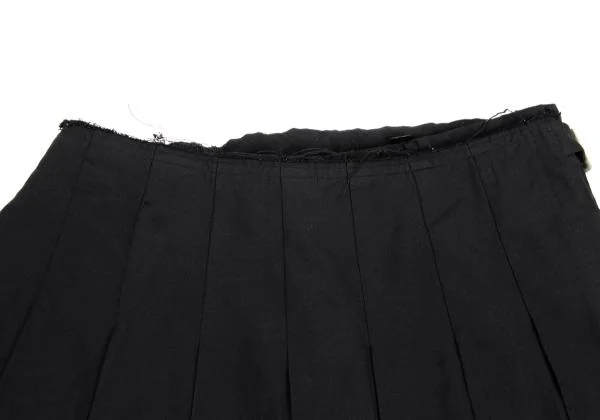 COMME des GARCONS Poly Pleated Skirt Wrap Pants K-147579_004
