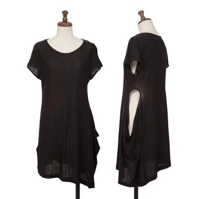 Yohji Yamamoto NOIR Side Hole Design T Shirt