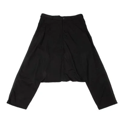 COMME des GARCONS Side Tape Line Dropped Crotch Pants