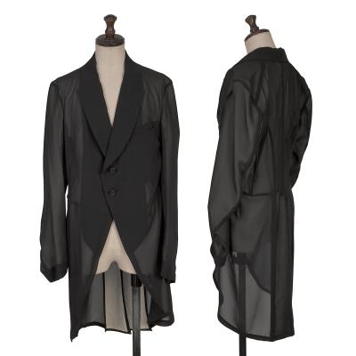 COMME des GARCONS See-through Long Jacket