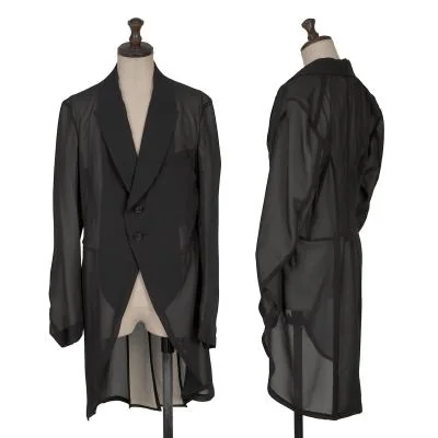 COMME des GARCONS See-through Long Jacket