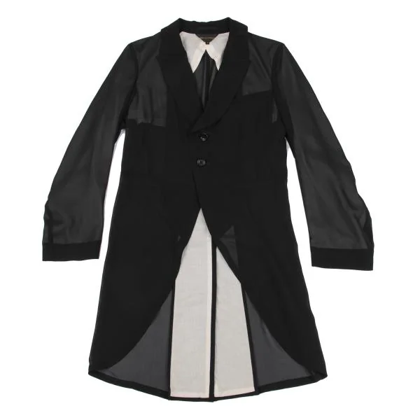 COMME des GARCONS See-through Long Jacket K-147607_002