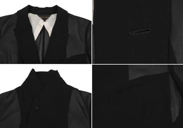 COMME des GARCONS See-through Long Jacket K-147607_006