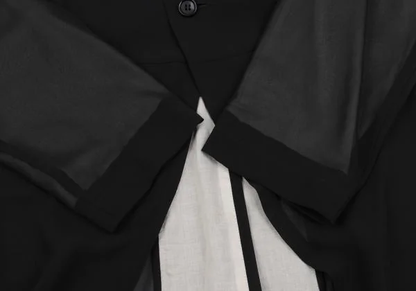COMME des GARCONS See-through Long Jacket K-147607_009