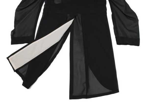COMME des GARCONS See-through Long Jacket K-147607_015