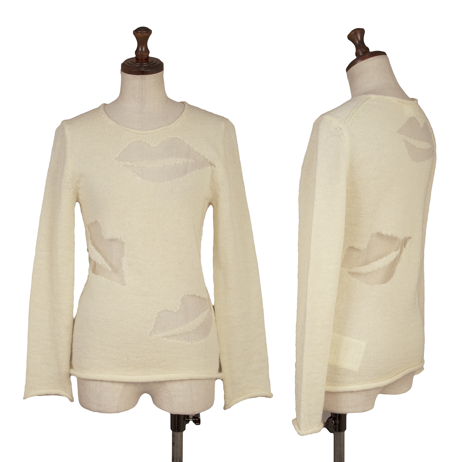 コムデギャルソン ニット リボン柄 COMME des GARCONS GIRL - COMME des GARCONS GIRL