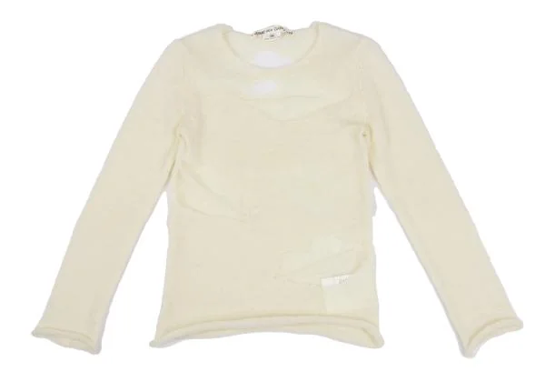 COMME des GARCONS Lip Design Sheer Mohair Knit K-147620_002