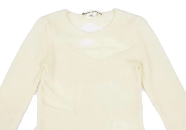 COMME des GARCONS Lip Design Sheer Mohair Knit K-147620_003