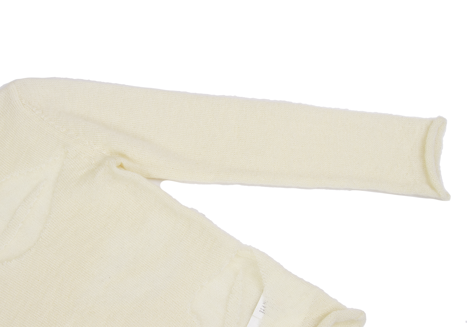 コムデギャルソンCOMME des GARCONS リップ柄シアーモヘヤニット