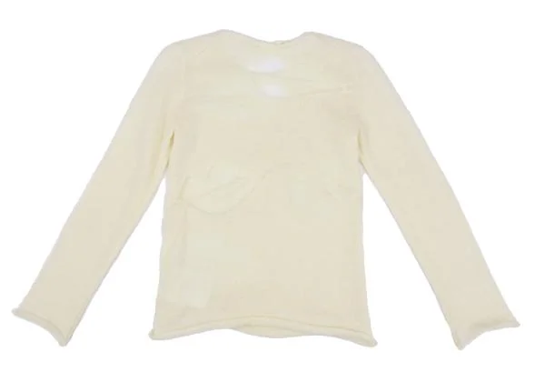 COMME des GARCONS Lip Design Sheer Mohair Knit K-147620_013