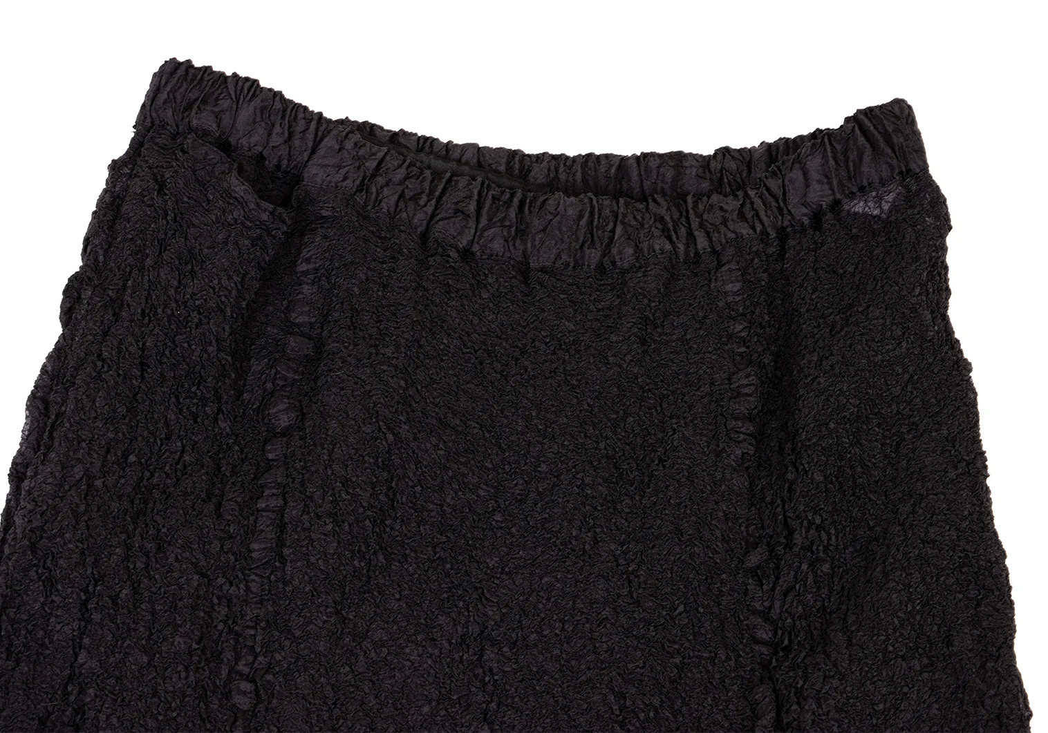 HaaT ISSEY MIYAKE イッセイミヤケ フレアスカート 2 M イッセイミヤケハートISSEY MIYAKE HaaT 縮絨切替フレアスカート