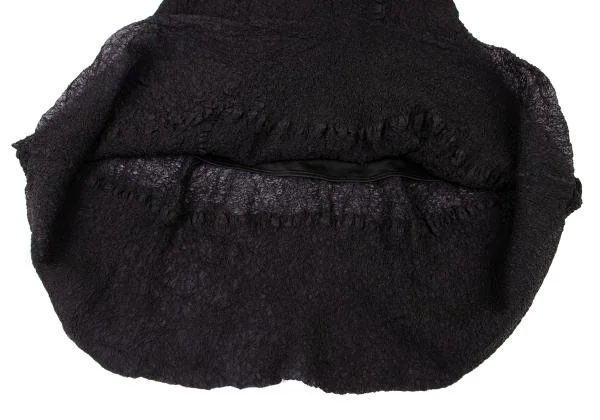 ISSEY MIYAKE HaaT Fulling Switching Flare Skirt K-147647_008