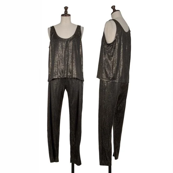 agnes b. Metallic Pin Dot Pants K-147660_010