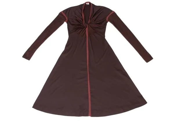 Jean Paul GAULTIER FEMME Tape Switching Twist Design Dress K-147730_002