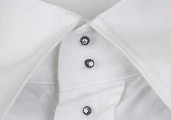 Jean Paul GAULTIER FEMME Stretch Layered Stud Button Shirt K-147735_006