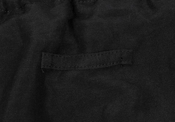 ジャンポールゴルチエ ファムJean Paul GAULTIER FEMME ネックギャザーホック留めジャケット 黒生成り40 K-147736_015